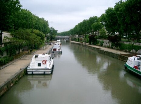 Blick auf den Canal de la Rubine