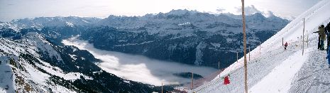 Rothorn Blick auf Brienzer See