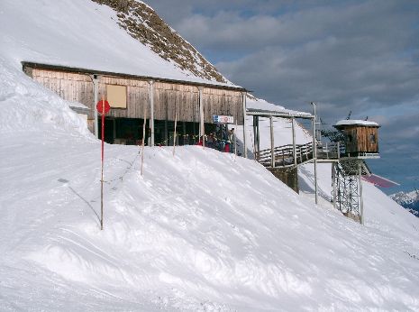 Rothorn Sesselausstieg